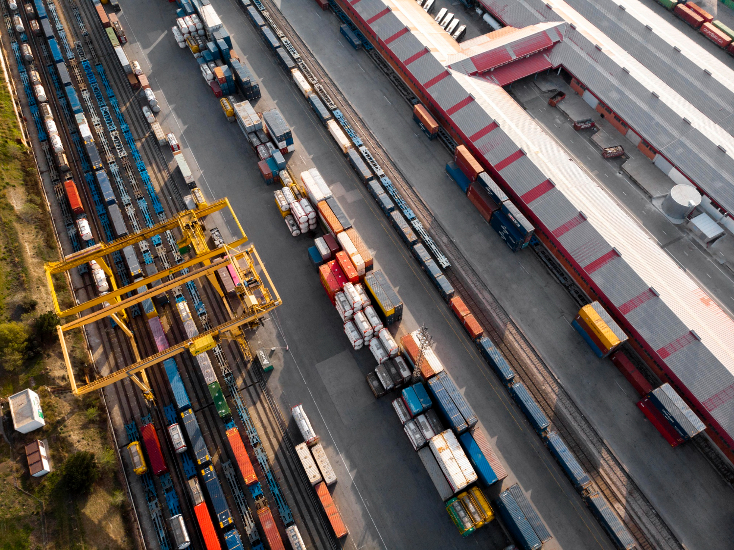 containers-railways-aerial-views